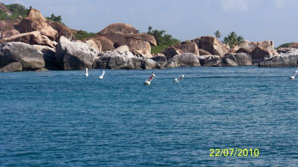 The baths anchorage, Virgen Gorda, BVI