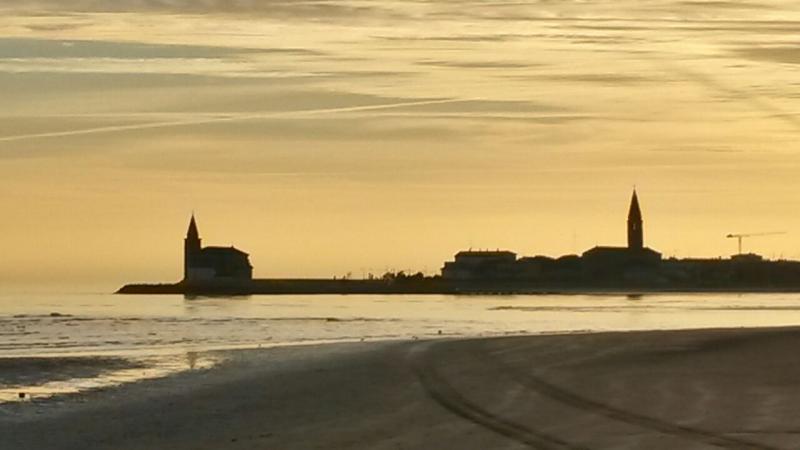 The beaches of the Adriatic in winter.