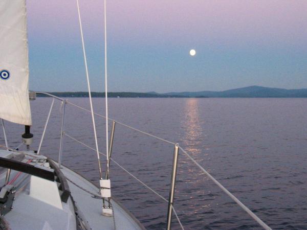 the boat, the moon &amp; me