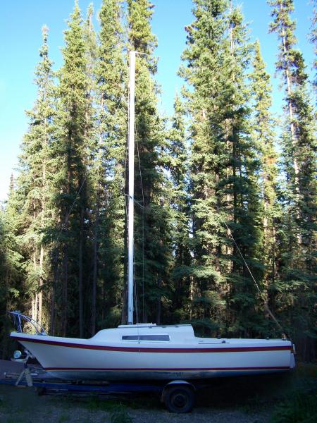 The day we first saw our boat...