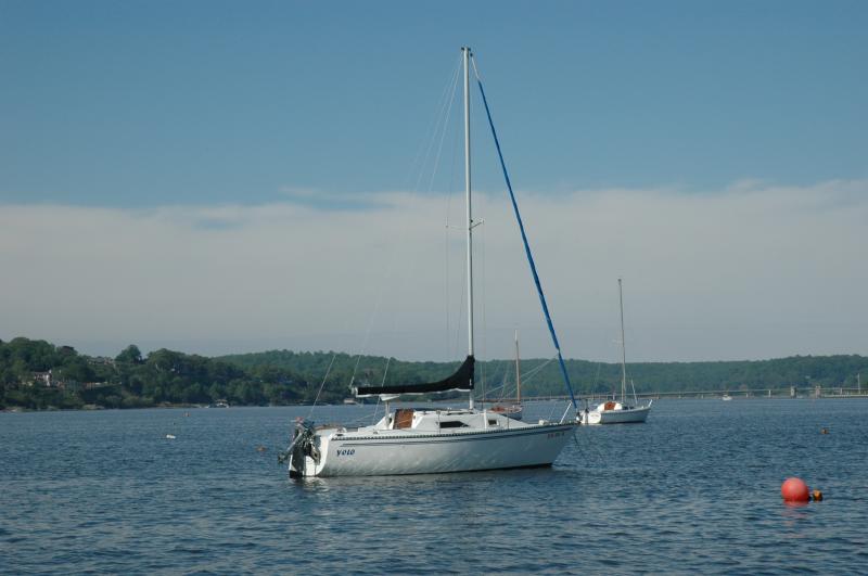 The Original YOLO on the Navesink...the start of our sailing.