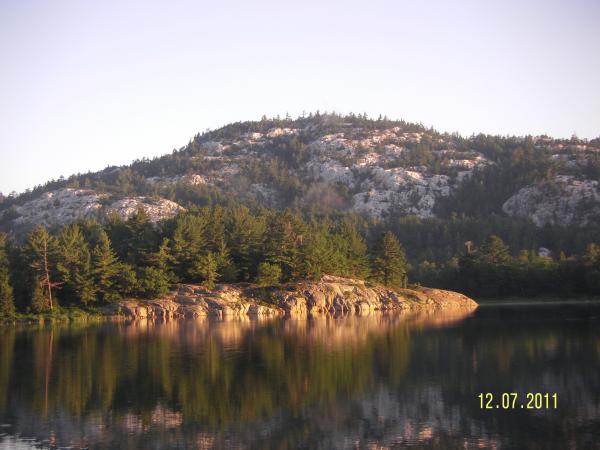 The "Pool" at east end of Baie Fin