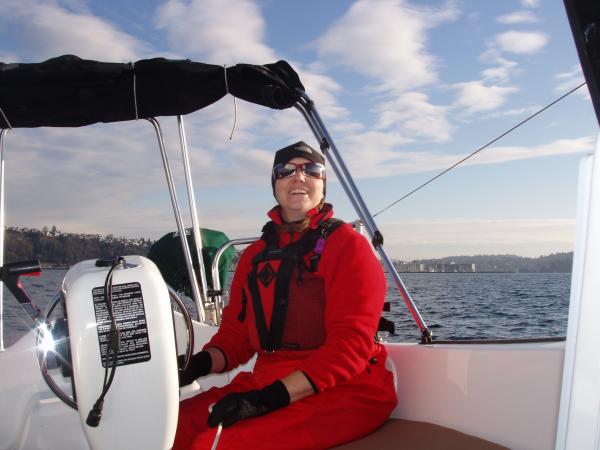 The Skipper winter sailing