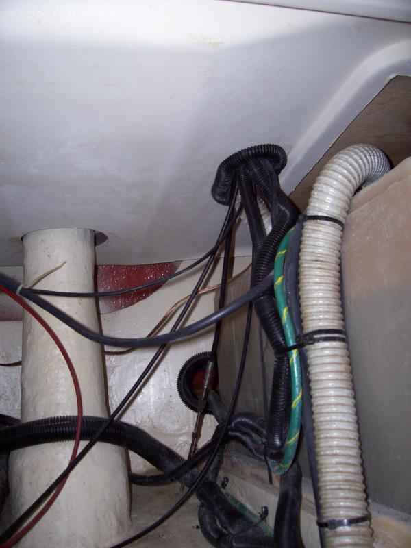 Throttle Cables Routing into Cabin a Sailboat Owners Forums