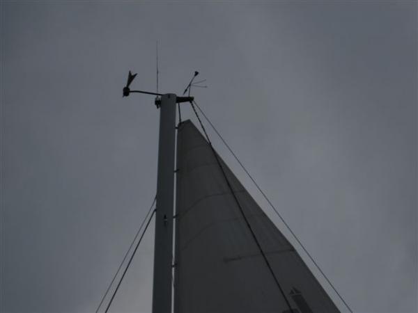 top of mainsail