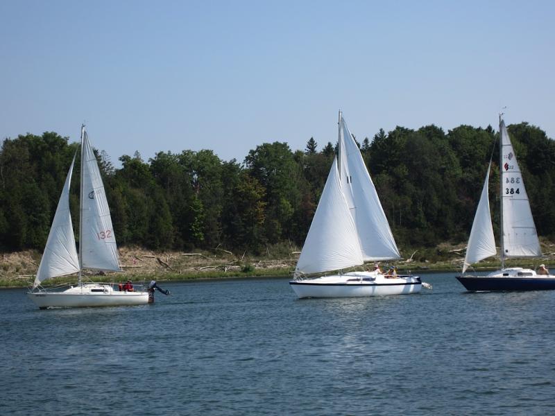 Topiary at Fanshawe Yacht Club. 2012 Racing