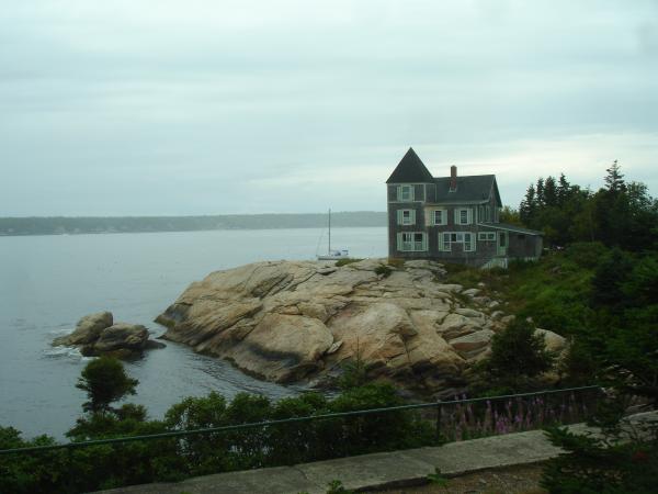 View from the rocks, Squirl Isalnd, ME