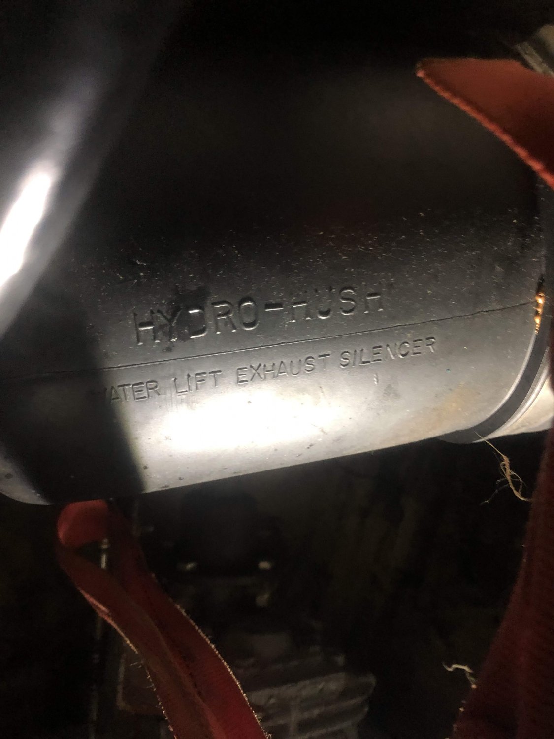 Wet Exhaust muffler Sailboat Owners Forums