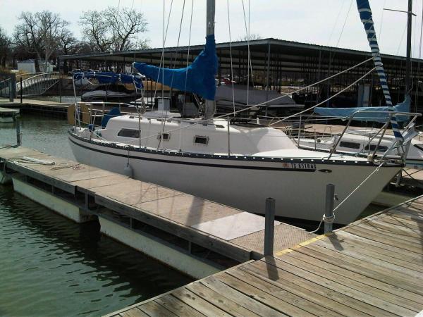 Wind Dancer settled-in for Spring time upgrades and refurbishing in March 2011.