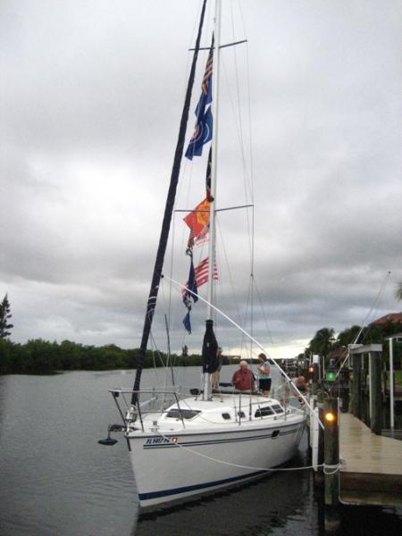 Windy City, hull #948, as she sits at our dock in Cape Coral, FL