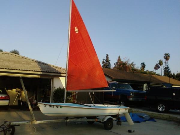 with Red Sail