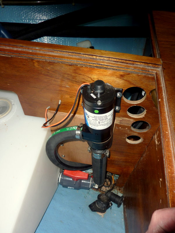 Improving macerator installation Sailboat Owners Forums